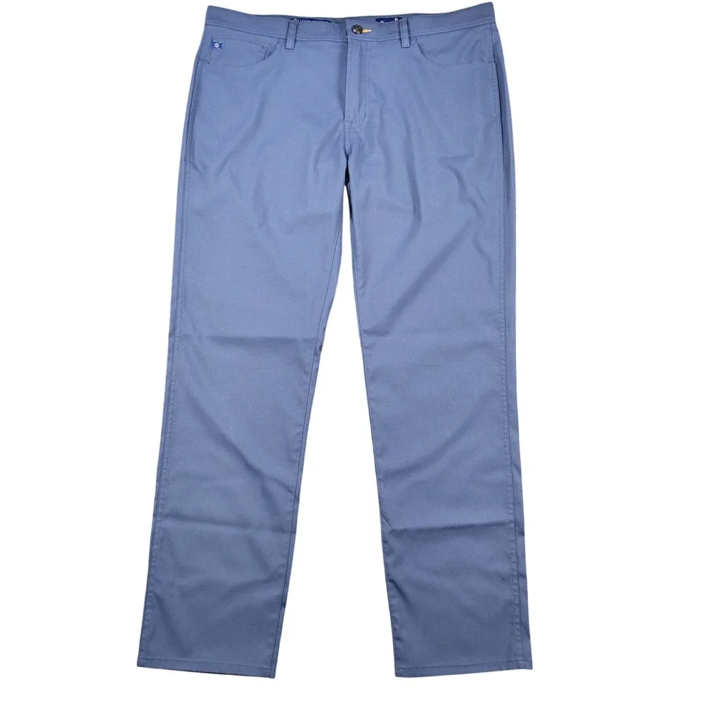 Stitch Golf Britches Mens 38x32 Slate Blue Performance Pants 231SA5003 Techwear